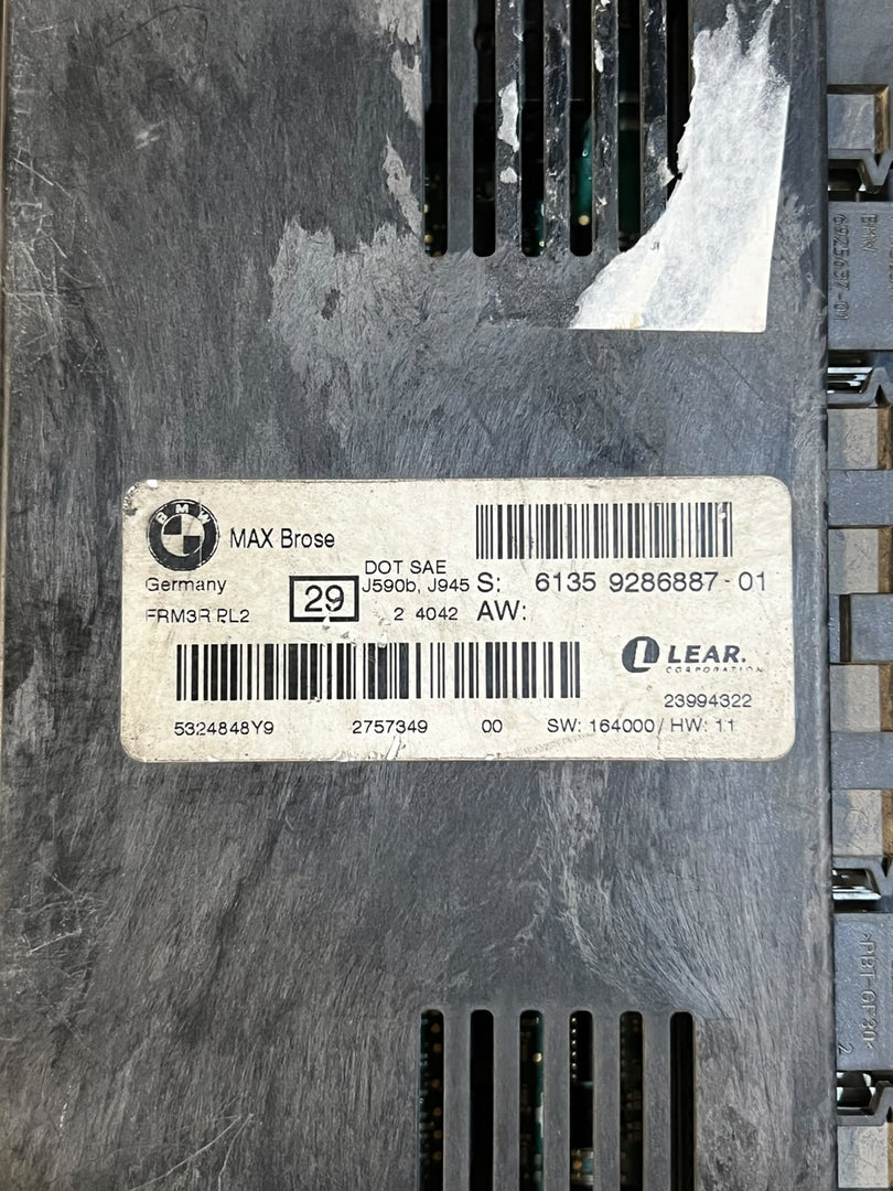 BMW X1 E84 3 Series E90 E91 FRM3R Footwell Light Control Module 9286887 OEM