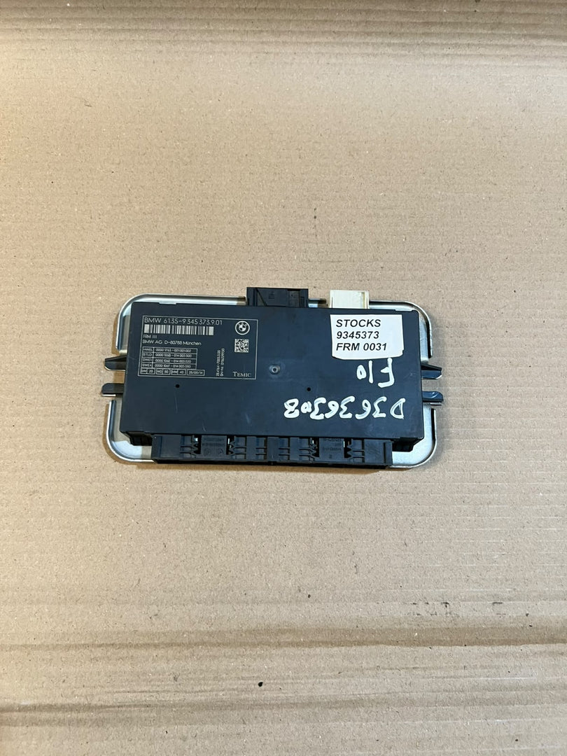 BMW 5 Series F10 F11 528i 535i 550i FRM3 Footwell Light Control Module 9345373 OEM
