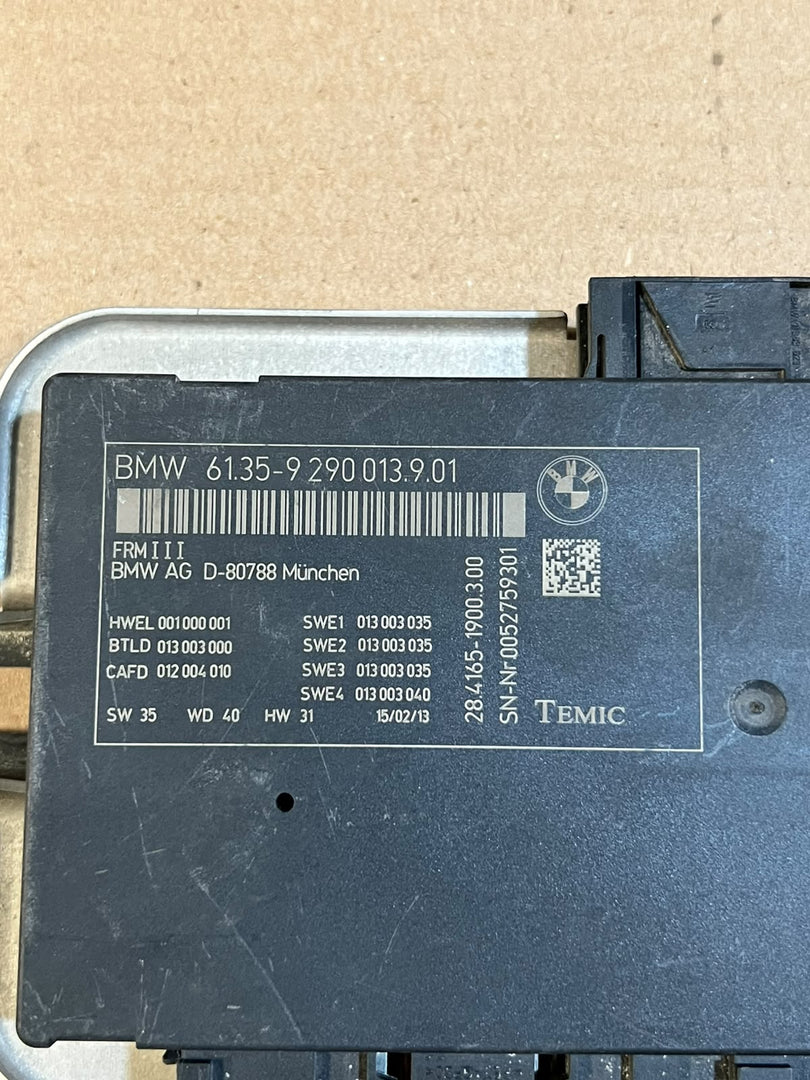 BMW X3 F25 5 6 7 Series FRM3 Footwell Light Control Module 9290013 OEM