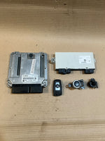 Load image into Gallery viewer, BMW X3 F25 N57 Diesel DDE Engine Control Unit BOSCH ECU Set With Key 8574100 OEM