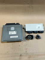 Load image into Gallery viewer, 2010 BMW 740i F02 N54 ECU DME MSD87.2 Engine Control Module Set 7614760 OEM