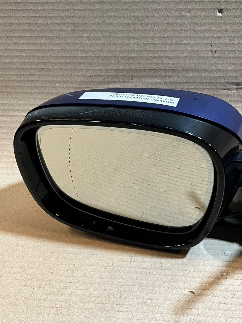 2011 BMW X1 E84 20iX N20 Left Side Door Mirror RHD OEM