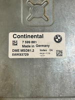 Load image into Gallery viewer, BMW 3 Series E90 320i MSD81 Engine Control Unit ECU DME 7599881 OEM