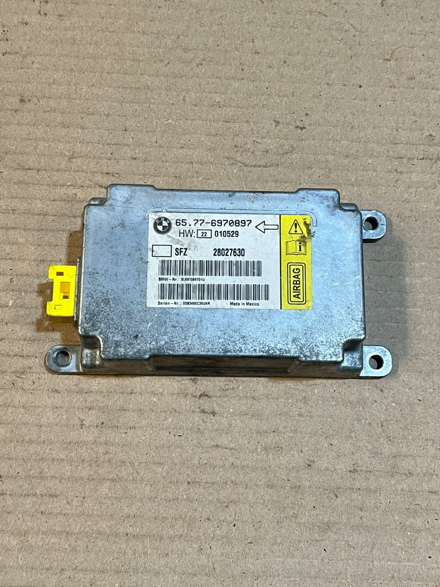 2004-2008 BMW 7 Series E65 E66 750Li SRS Airbag Control Module 6970897 OEM