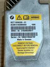 2010-2013 BMW 5 Series GT F07 535i F01 ACSM Airbag SRS Control Module 9266328 OEM