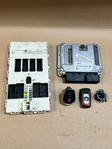 2012-2017 BMW 320d F30 N47N Engine Control Unit DDE ECU Kit with Key 8573259 OEM