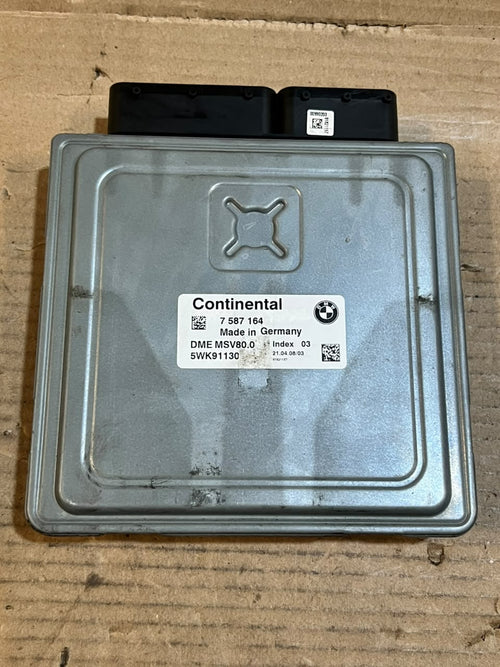 2007-2008 BMW 328i E90 E91 N52 Engine Control Unit DME MSV80 ECU 7587164 OEM