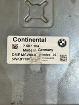 2007-2008 BMW 328i E90 E91 N52 Engine Control Unit DME MSV80 ECU 7587164 OEM