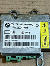 BMW 7 Series E65 E66 E67 Left A-Pillar SRS Airbag Sensor Module 6920468 OEM