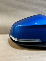 2012-2019 BMW F20 F21 F30 F31 Right Side Wing Mirror Blue 6 Pin 013079 RHD OEM