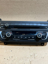 2013-2016 BMW 3 Series F30 F34 GT 328i AC Climate Control Panel 9226784 OEM