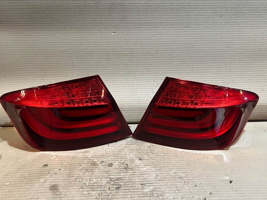 2014-2016 BMW 5 Series F10 LCI Rear Left Right LED Tail Light Set OEM Used