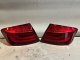 2014-2016 BMW 5 Series F10 LCI Rear Left Right LED Tail Light Set OEM Used