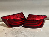 2014-2016 BMW 5 Series F10 LCI Rear Left Right LED Tail Light Set OEM Used