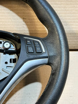 2006-2013 BMW E90 E91 E92 E93 3 Series Black Leather Steering Wheel Paddles 3051626 OEM