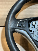 2006-2013 BMW E90 E91 E92 E93 3 Series Black Leather Steering Wheel Paddles 3051626 OEM