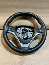 2006-2013 BMW E90 E91 E92 E93 3 Series Black Leather Steering Wheel Paddles 3051626 OEM