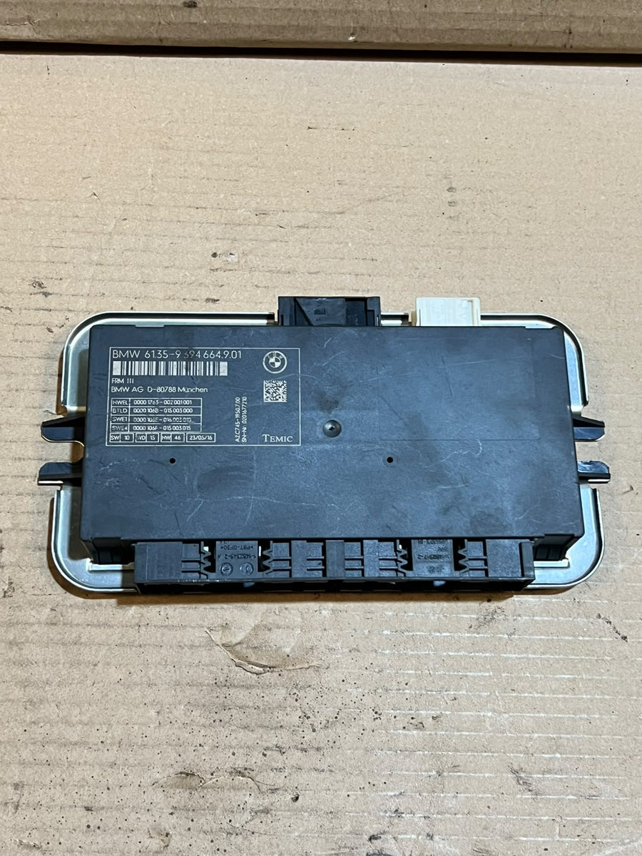 2014-16 BMW 5' 6' 7' F07 F10 F11 F12 F13 528i Light Control Module 9394664 OEM