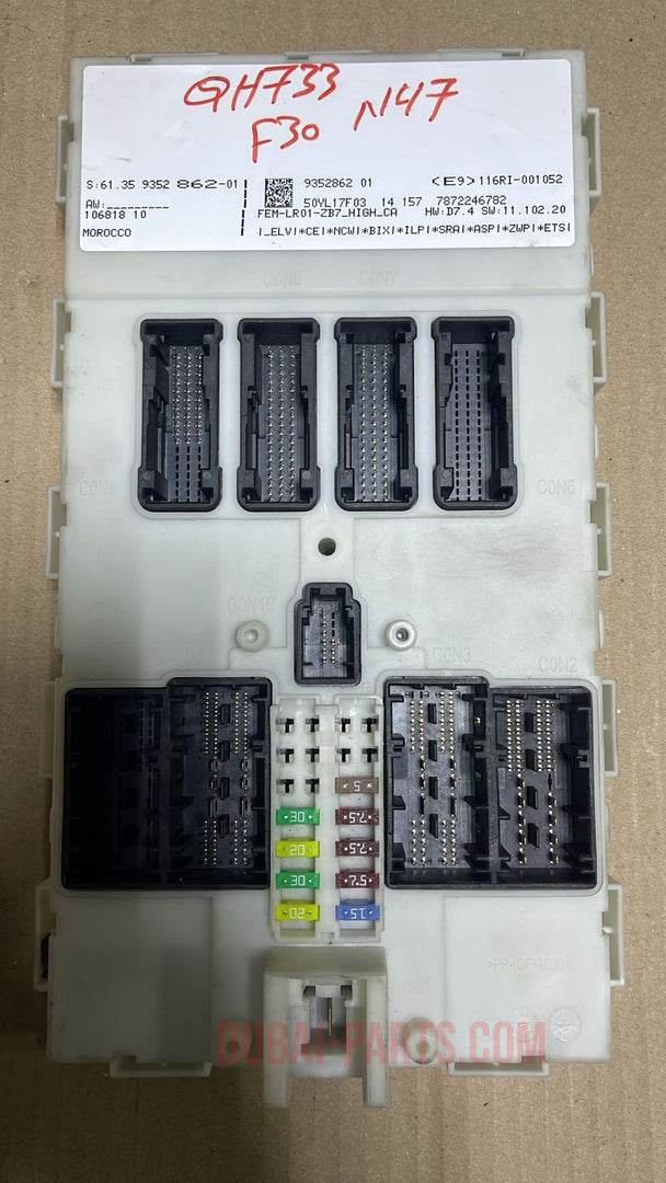 ALL BMW F SER G SER FEM AND BDC BODY DOMAIN CONTROLLER