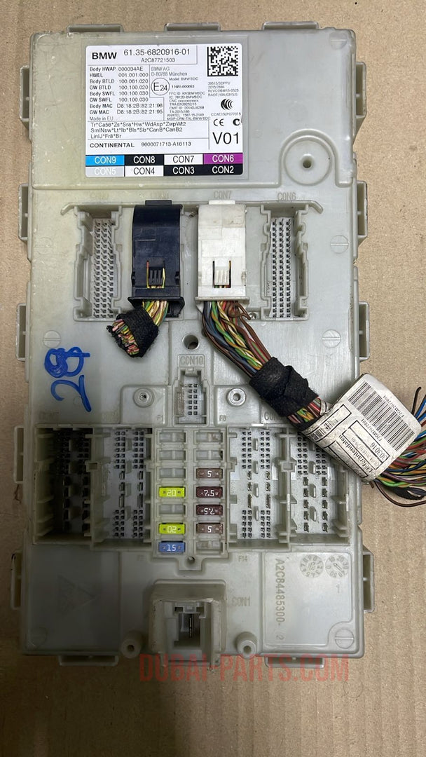 ALL BMW F SER G SER FEM AND BDC BODY DOMAIN CONTROLLER
