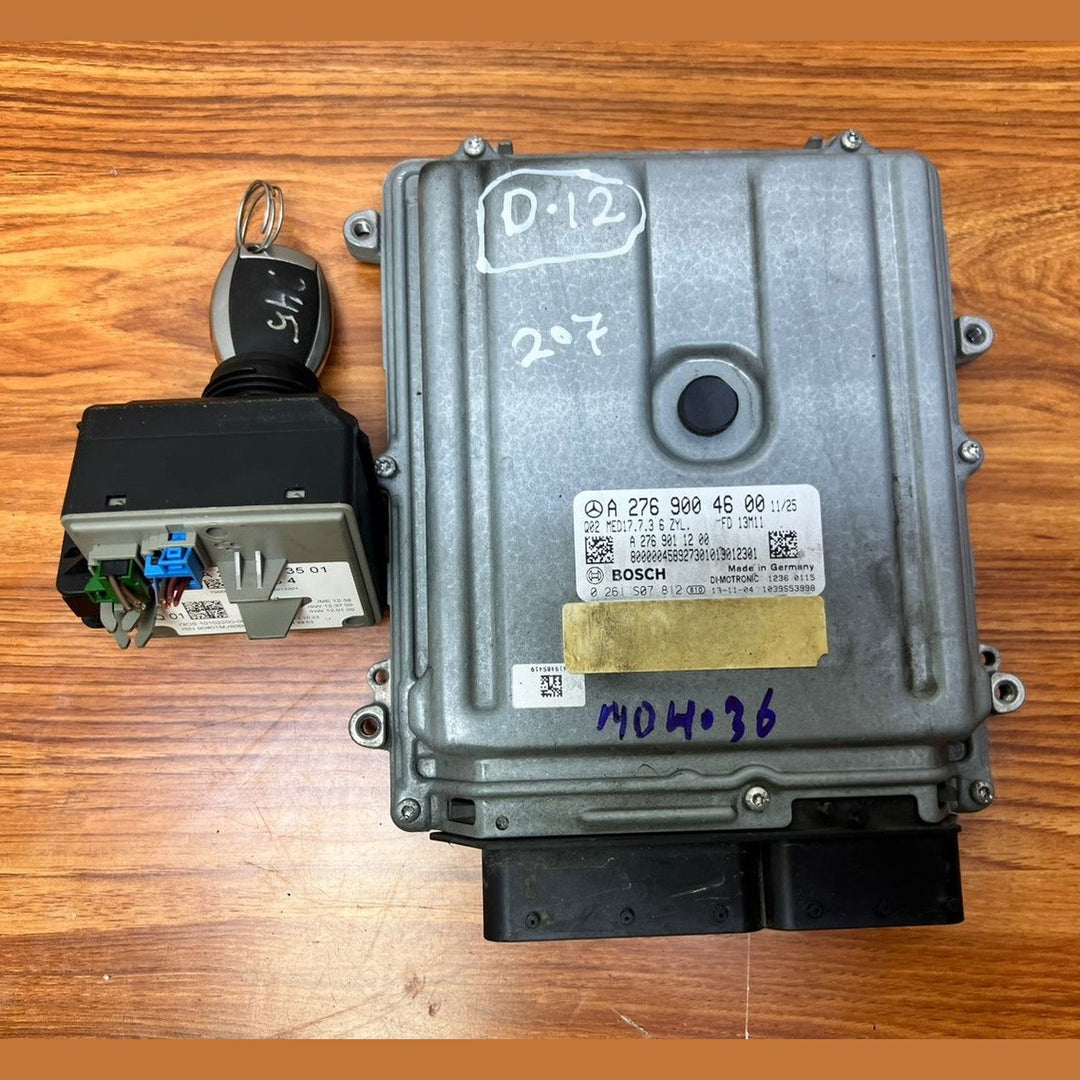 Mercedes-Benz W212 E-Class ECU SET with VGS & ISM – OM276 Engine OEM