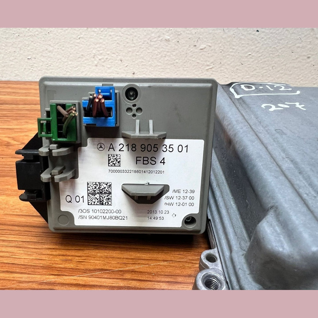 Mercedes-Benz W212 E-Class ECU SET with VGS & ISM – OM276 Engine OEM