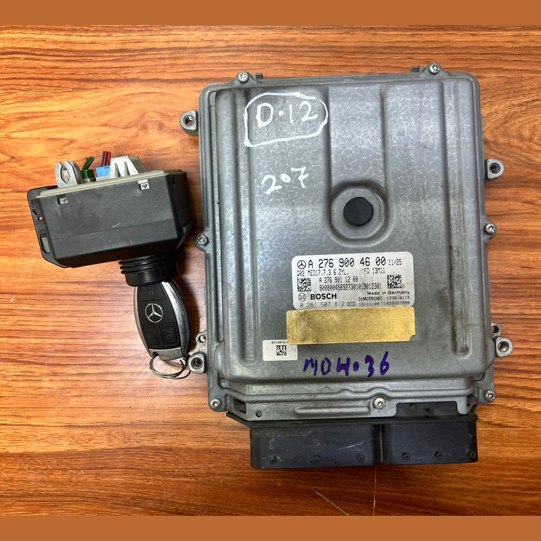 Mercedes-Benz W212 E-Class ECU SET with VGS & ISM – OM276 Engine OEM