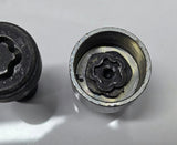 BMW 6792851-Genuine BMW 8 Ser X5 X6 i8 i4 i3 Wheel Lock Set Metal Anti-Theft NEW OEM 6792851