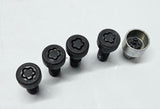 BMW 6792851-Genuine BMW 8 Ser X5 X6 i8 i4 i3 Wheel Lock Set Metal Anti-Theft NEW OEM 6792851