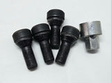 BMW 6792851-Genuine BMW 8 Ser X5 X6 i8 i4 i3 Wheel Lock Set Metal Anti-Theft NEW OEM 6792851