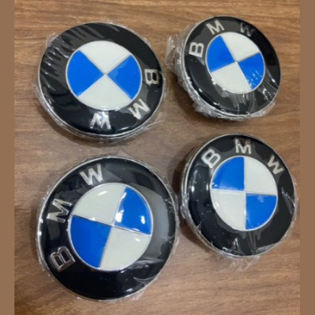 BMW Hub Cap 56mm 3 Series G20 G21 5 Series G30 G31 Wheel Centre Cap 6850834-4 Pc NEW