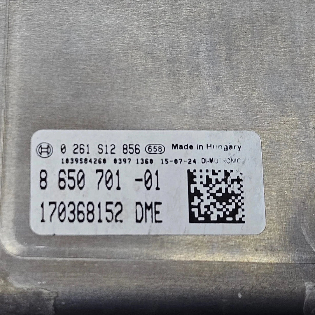 BMW M4 4 Seri F82 S55 RHD Engine Control Unit ECU Only DME 8650701 OEM Bosch