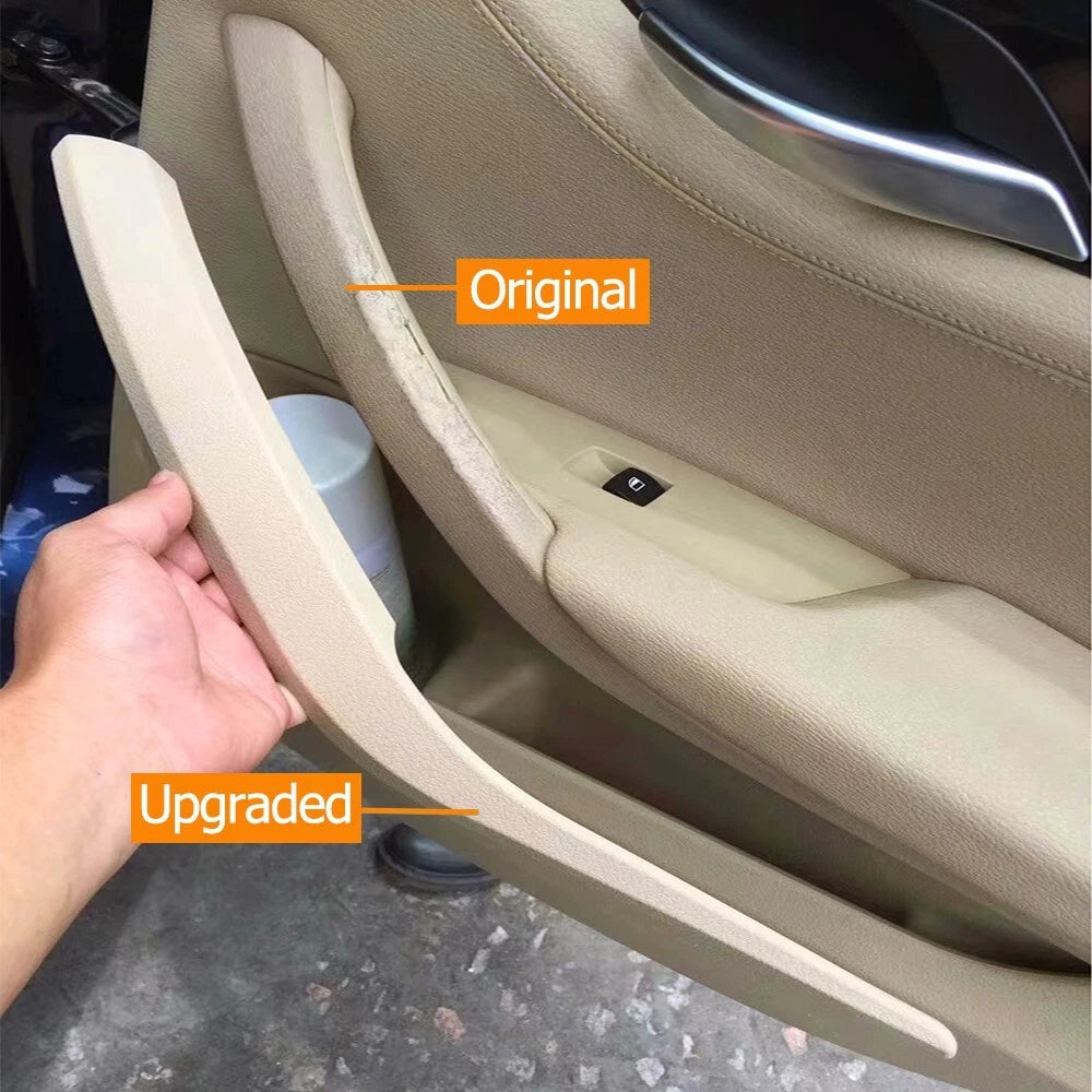 4 pcs Interior door handle panel trim Cover for BMW X1 E84 2009-2015 Beige